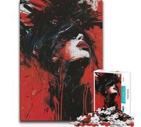 Puzzle da 1000 pezzi, analisi della bellezza caotica e giochi di logica e relax per bambini dai 14 anni in su, 38x26cm