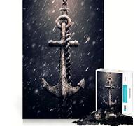 Puzzle da 1000 pezzi "Ancora Tempesta" per adolescenti, gioco di logica, passatempo rilassante, taglio perfetto, regalo classico 38x52cm