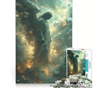 Puzzle da 1000 pezzi "Angelo caduto", gioco educativo, attività divertenti da fare a casa, regalo di compleanno, regalo di viaggio 50x75cm