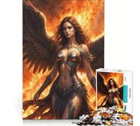 Puzzle da 1000 pezzi "Angelo caduto ribelle", gioco rilassante, interazione genitore-figlio, regalo per amici e familiari 38x52cm
