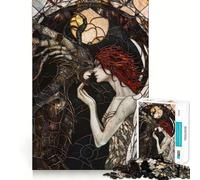 Puzzle da 1000 pezzi "Angelo e Demone" per adulti,gioco di problem solving,taglio di qualità professionale,rilassante attività di gruppo al chiuso (38x52cm)