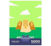 Puzzle Da 1000 Pezzi - Angkor Wat Travel Puzzle Per Adolescenti Gioco Rompicapo Antistress Offerta Regalo Per Tutta La Famiglia 70x50cm/1000pcs