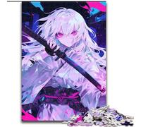 Puzzle da 1000 pezzi Anime Crow Girl, aiuta il cervello a esercitare giocattoli avvincenti per coltivare la pazienza Decorazione perfetta (dimensioni 26x38cm)