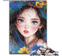 Puzzle da 1000 pezzi Anime Girl per adulti, un regalo perfetto per il divertimento in famiglia (dimensioni 26x38cm)