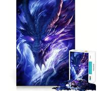 Puzzle da 1000 pezzi "Anno del Drago" per adolescenti,gioco di abilità mentale,taglio laser per un incastro perfetto,rilassante attività di gruppo al chiuso (38x26cm)