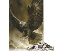Puzzle da 1000 pezzi "Aquila maestosa in volo" per adolescenti, puzzle per adulti, puzzle, giochi educativi per la casa, giocattoli fai da te, 1000 pezzi (75x50 cm)