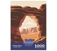 Puzzle Da 1000 Pezzi Arches National Park Print Puzzle Per Adulti Gioco Pratico Sfida Difficile Interazione Genitore-figlio 52x38cm/1000pcs