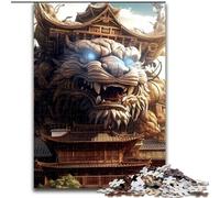 Puzzle da 1000 pezzi "Architettura terrificante" per adulti, puzzle impossibili per adulti, attività divertenti da fare a casa, regalo di compleanno, regali da viaggio, dimensioni 38x26cm