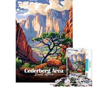 Puzzle da 1000 pezzi - Area di Cederberg Sudafrica ideale per compleanni e Natale Gioco educativo per migliorare la memoria adatto a partire dai 14 anni Dimensioni del puzzle50x75cm