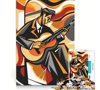 Puzzle da 1000 pezzi, armonia tra jazz e arte, gioco rilassante, decompressione intellettuale, collezione d'artista, belle arti 50x75cm