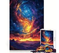 Puzzle da 1000 pezzi "Arte Celeste" - Attività rilassante e stimolante per la memoria,con intagli precisi,ideale come regalo di Natale (38x52cm)