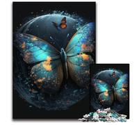 Puzzle da 1000 pezzi "Arte del sogno" a forma di farfalla, puzzle difficili per adulti, rompicapo fai da te stimolante, gioco perfetto per famiglie o regalo decorativo, 50x75CM/19,68x29,52 pollici.