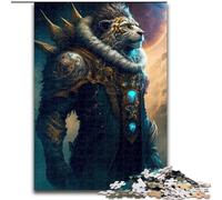 Puzzle da 1000 pezzi "Astral Sorcerer Tigers" per adolescenti, giochi educativi, decorazione per la casa, adatti per la decorazione del desktop (26x38cm)