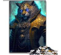 Puzzle da 1000 pezzi "Astral Sorcerer Tigers" per adulti e ragazzi, collezione di giocattoli e giochi intellettuali, belle arti (50x75cm)