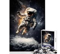 Puzzle da 1000 pezzi - Astronauta Decorazione per la casa Giocattoli Regali di compleanno Gioco educativo Allena il tuo cervello e le tue mani Dimensioni 38x26cm