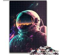 Puzzle da 1000 pezzi "Astronauta nella natura selvaggia", per adulti, dimensioni 50x75cm, rompicapo educativo, decorazione artistica per casa e ufficio, età 14+