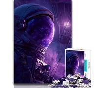 Puzzle da 1000 pezzi "Astronauti nello spazio" per adolescenti e adulti, antistress, sfida difficile, decorazioni e regali unici per la casa (38x26cm)