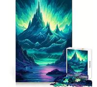 Puzzle da 1000 pezzi Aurora Veil per adolescenti, esercizio mentale, calma e relax, ideale come regalo (38x52cm)