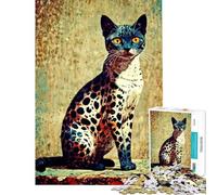 Puzzle da 1000 pezzi Azure Enigma difficile e stimolante analisi e logica gioco educativo adatto a persone dai 14 anni in su 50x75cm