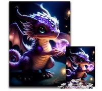 Puzzle da 1000 pezzi Baby Dragon Puzzle impossibili per adulti Gioco rompicapo Gioco interattivo per famiglie Adatto per età 14 1000 pezzi (75x50 cm)