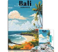 Puzzle da 1000 pezzi Bali Indonesia Viaggio, sfida difficile antistress Ogni pezzo è unico - Gioco divertente e stimolante per tutta la famiglia (75x50cm)