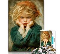 Puzzle da 1000 pezzi "Bambino arrabbiato" per adulti e ragazzi, giochi educativi, decorazione da parete, regali unici per compleanno e Natale, 50x75cm