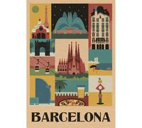 Puzzle da 1000 Pezzi - Barcelona 1 St