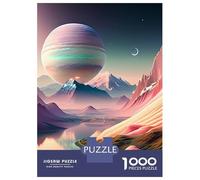 Puzzle Da 1000 Pezzi Beautiful Fantasy Planet Puzzle Per Adulti Gioco Rompicapo Decorazione Perfetta Regali Unici Per Compleanno E Natale 70x50cm/1000pcs