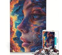 Puzzle da 1000 pezzi "Bellezza della Dea Cosmica", gioco rompicapo, sfida impegnativa, regalo per amici e familiari 50x75cm