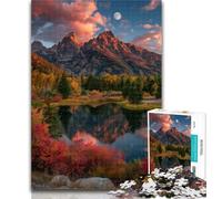 Puzzle da 1000 pezzi Bellissimo fiume di montagna Puzzle da 1000 pezzi per adolescenti, gioco stimolante e gioco in famiglia Regali di Babbo Natale segreto 50x75cm