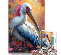 Puzzle da 1000 pezzi Bellissimo Ibis Puzzle da 1000 pezzi per adulti Regali, giocattoli educativi per l'apprendimento Arredamento e regali unici per la casa 75x50cm