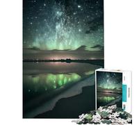 Puzzle da 1000 pezzi "Benessere notturno" Gioco educativo di analisi e logica difficile e stimolante adatto a persone dai 14 anni in su 38x52cm
