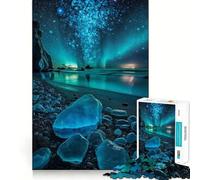 Puzzle da 1000 pezzi "Benessere Notturno" per Adolescenti, Giocattolo Logico Antistress, Bordo Di Qualità, Articolo Regalo di Babbo Natale (50x75cm)
