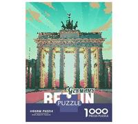 Puzzle Da 1000 Pezzi - Berlin Brandenburg Gate Mosaic Art Puzzle Per Adolescenti Gioco Rompicapo Antistress Offerta Regalo Per Tutta La Famiglia 70x50cm/1000pcs