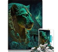 Puzzle da 1000 pezzi Bestia mitologica puzzle da 1000 pezzi decorazione artistica da parete e idea regalo di compleanno per amici ufficio a casa 75x50cm