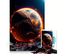 Puzzle da 1000 pezzi "Big Planet" con ritagli precisi,gioco cognitivo per lo sviluppo delle capacità cognitive,ideale per momenti di relax e come regalo di compleanno (38x52cm)