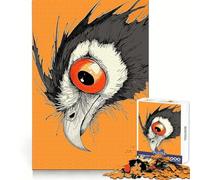 Puzzle da 1000 pezzi "Bird Eye Close-Up" per adolescenti, esercizio mentale, svago rilassante, bordi definiti, regalo di Natale (38x52cm)