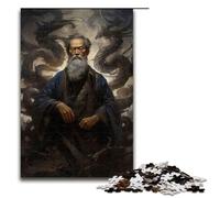 Puzzle da 1000 pezzi Black Mage Ruling Shadows per bambini in legno per la casa e l'arredamento (75x50 cm)