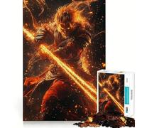Puzzle da 1000 pezzi Black Myth con ritagli precisi,sfida intelligente e divertente,gioco per il tempo libero,regalo di Natale 38x52cm