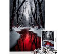 Puzzle da 1000 pezzi Blood River giocattoli antistress ottimo regalo per giochi educativi collezione di artisti belle arti dimensioni 50x75cm