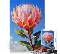 Puzzle da 1000 pezzi "Bloom in Protea" per adolescenti, esercizio mentale, calma e relax, ideale come regalo (38x52cm)