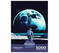 Puzzle Da 1000 Pezzi - Blue Moon Charm Puzzle Per Adolescenti Gioco Rompicapo Antistress Offerta Regalo Per Tutta La Famiglia 38x26cm/1000pcs