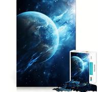 Puzzle da 1000 pezzi Blue Planet Fine Joint Fun,gioco stimolante per la mente,momento di gioco tranquillo,regalo di Natale per il tempo libero 38x52cm