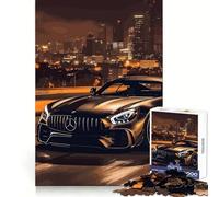 Puzzle da 1000 pezzi BMW AMG GT Stealth Edition per ragazzi, esercizio mentale, calma e relax, ideale come regalo (38x52cm)