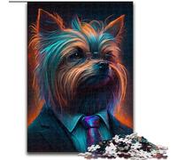 Puzzle da 1000 pezzi Boss Dog Jigsaw Puzzle Gioco per adulti Gioco interattivo per famiglie Sfida mentale Regalo Dimensioni: 38x26cm