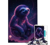 Puzzle da 1000 pezzi "Bradipo cosmico nel cielo notturno" - Gioco rompicapo per la mente sfida per l'intelligenza giocattolo avvincente regalo per compleanni sfida difficile (Dimensioni 38x26cm)
