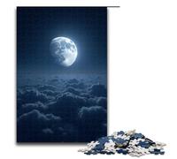Puzzle da 1000 pezzi Bright Moon Over A Thousand Miles per adulti puzzle in legno per giochi di famiglia 1000 pezzi (75x50 cm)