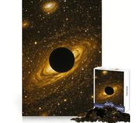 Puzzle da 1000 pezzi "Buco nero nella galassia" per adulti, per il benessere mentale, un momento di relax e divertimento, con incastro perfetto Un regalo speciale (38x26cm)