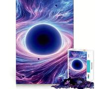 Puzzle da 1000 pezzi "Buco nero nello spazio" con bordi sottili,gioco creativo,passatempo,regalo di compleanno 38x26cm