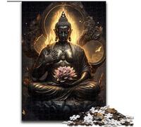 Puzzle da 1000 pezzi Buddha Impossible Jigsaw Puzzle per adulti, dimensioni 26x38cm, regalo per uomini e donne, per tutti i giorni e per occasioni speciali.